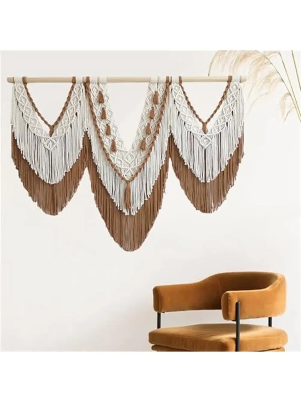 large macrame wall hanging - Boho Tapestry Macrame Wall Decor Art- Chic Bohemian